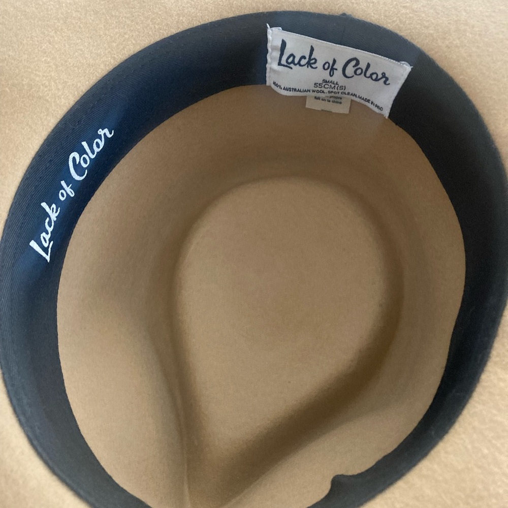 HP Lack of Colour Teak Rancher Hat Wool - Picture 4 of 4